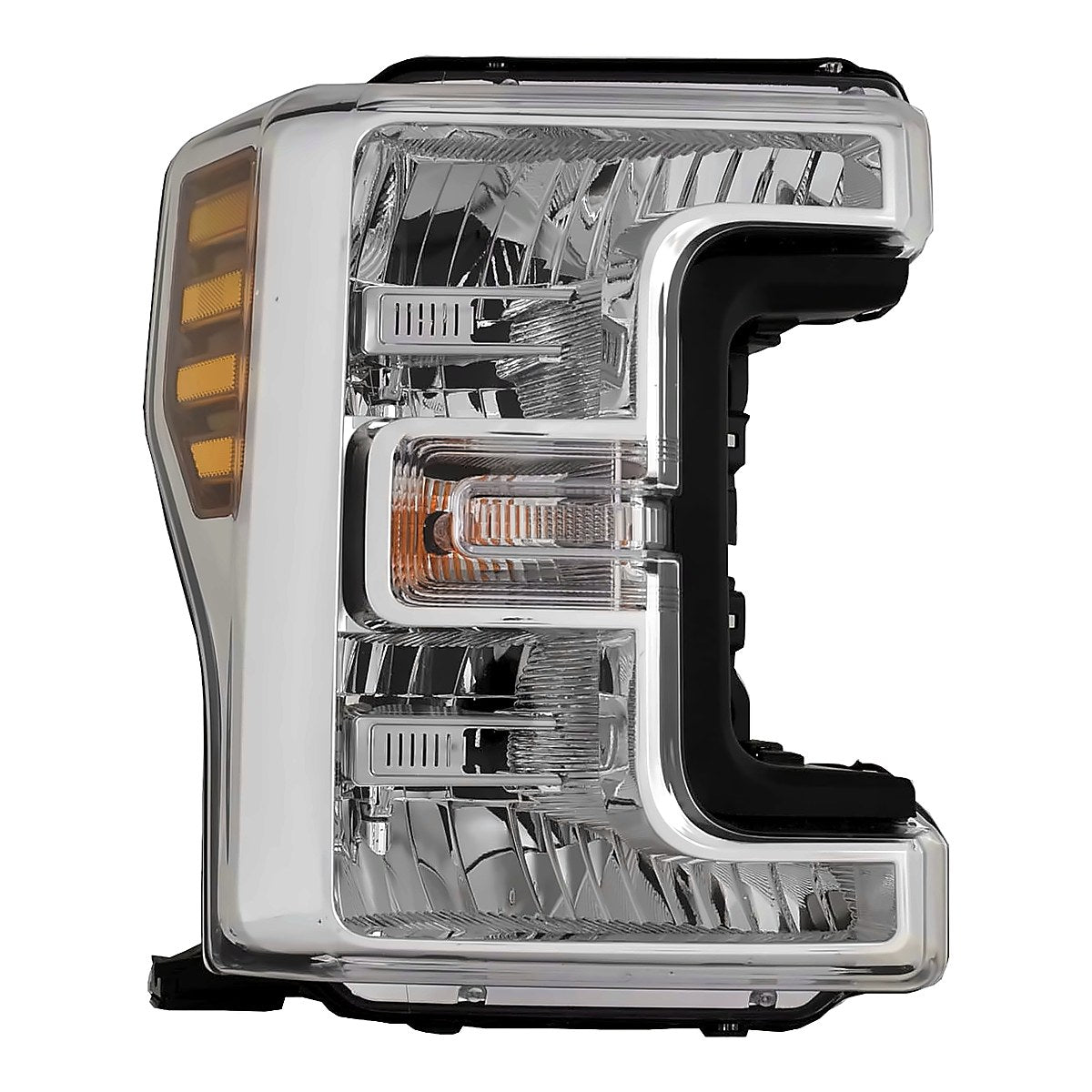 2018-2019 Ford F250 Passenger Side Head Lamp, fo2503378. Front view.