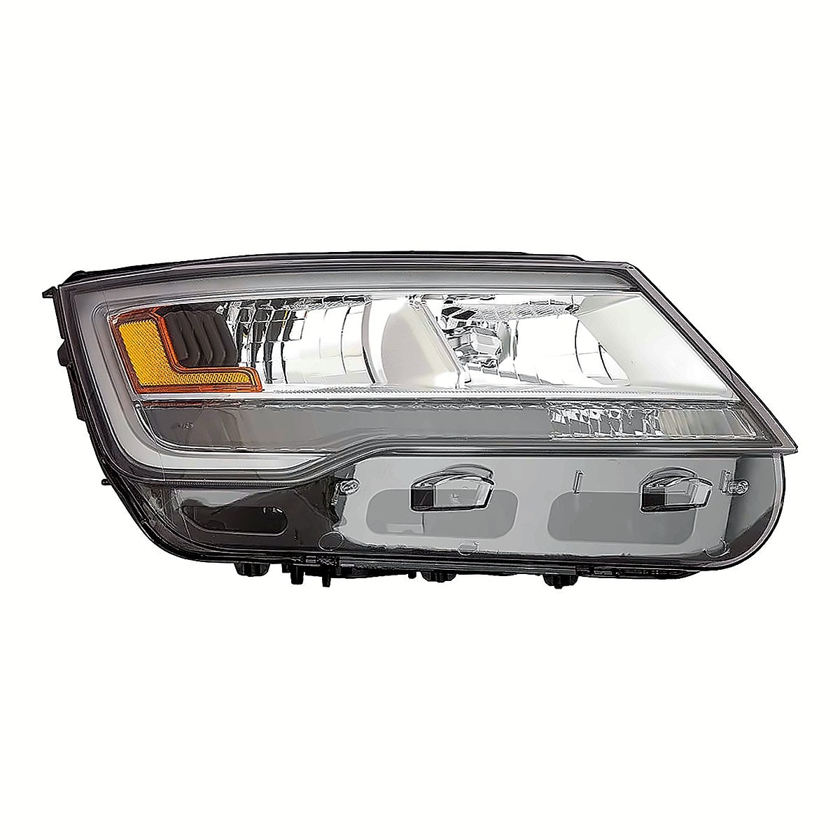 2018-2019 Ford Explorer Passenger Side Head Lamp, fo2503388. Front view.