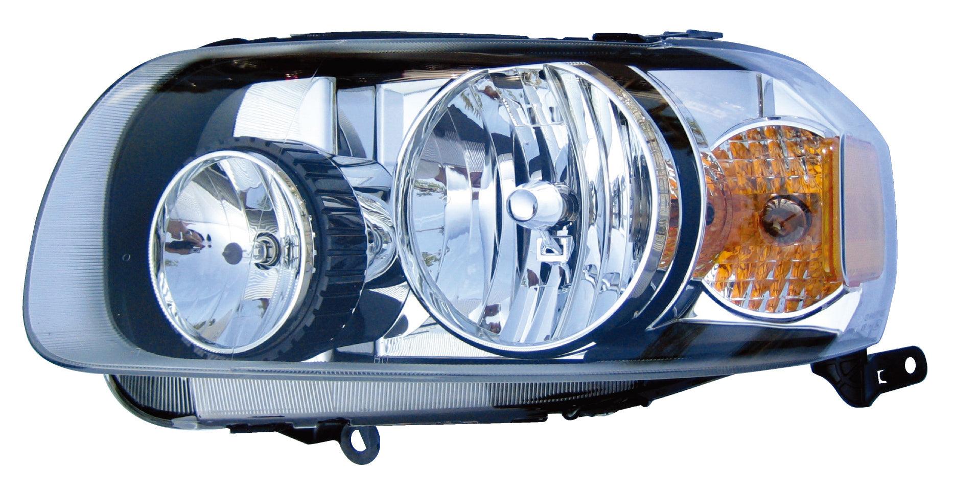 2005-2007 Ford Escape Head Lamp Driver Side , FO2518102. Side view of the replacement part.