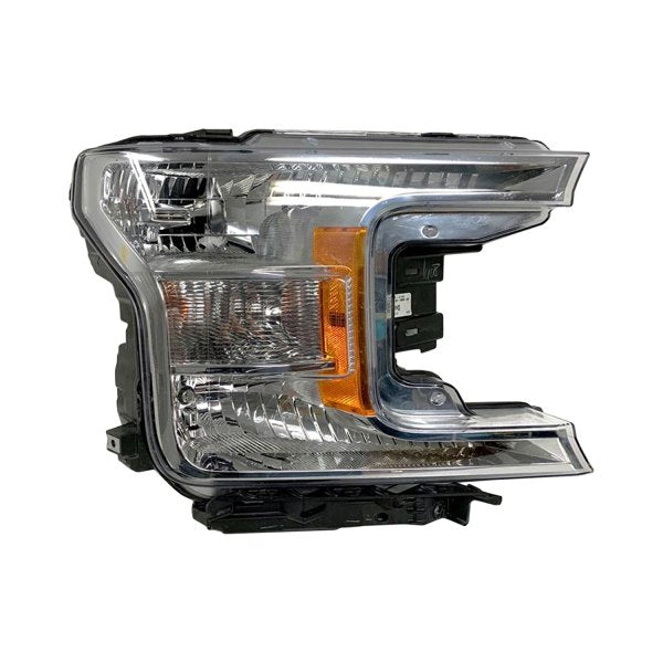 2018-2020 Ford F150 Head Lamp Passenger Side Halogen Without Sport Pkg , FO2519145. OEM-style replacement.