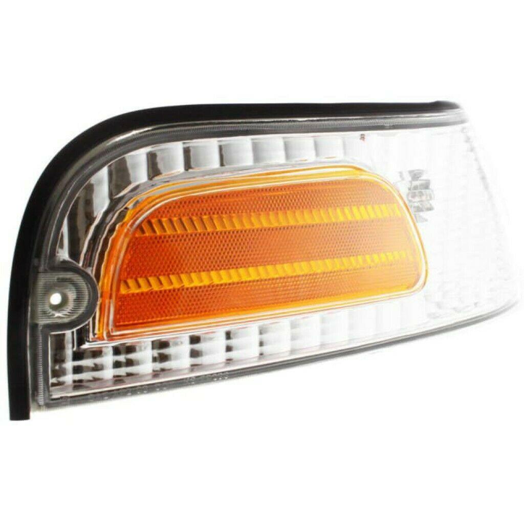 1998-2011 Ford Crown Victoria Side Marker Lamp Passenger Side , FO2521147. Angle view for visual reference.