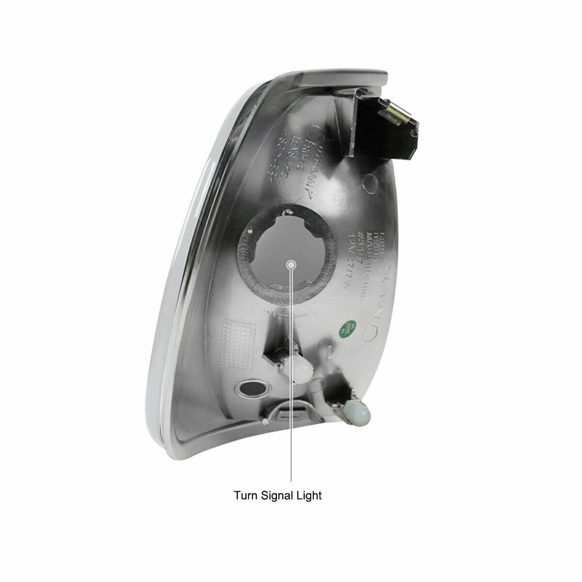 2001-2003 Ford F150 Signal Lamp Front Driver Side With Lighting , FO2526105. High-quality aftermarket part.
