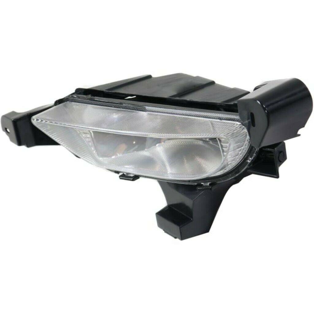 2005-2007 Ford 500 Fog Lamp Front Driver Side , FO2592208. Side view of the replacement part.
