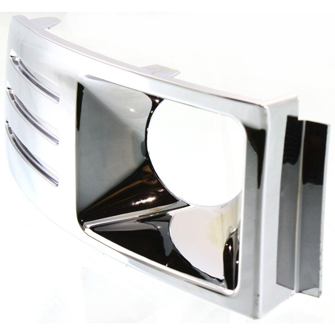2009-2012 Ford Flex Fog Lamp Bezel Front Driver Side Chrome , FO2598105. Lightweight yet durable construction.