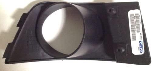 2006-2007 Ford Focus Fog Lamp Bezel Front Passenger Side Zx4 With Appearance Pkg , FO2599106. Exact fit for vehicle restoration.