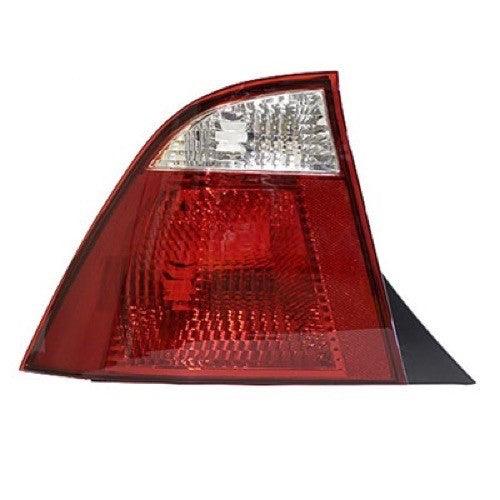 2005-2007 Ford Focus Tail Lamp Driver Side Sdn , FO2800188. Lightweight yet durable construction.