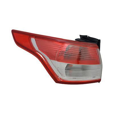 2013-2016 Ford Escape Tail Lamp Driver Side , FO2800229. Installed view for reference.