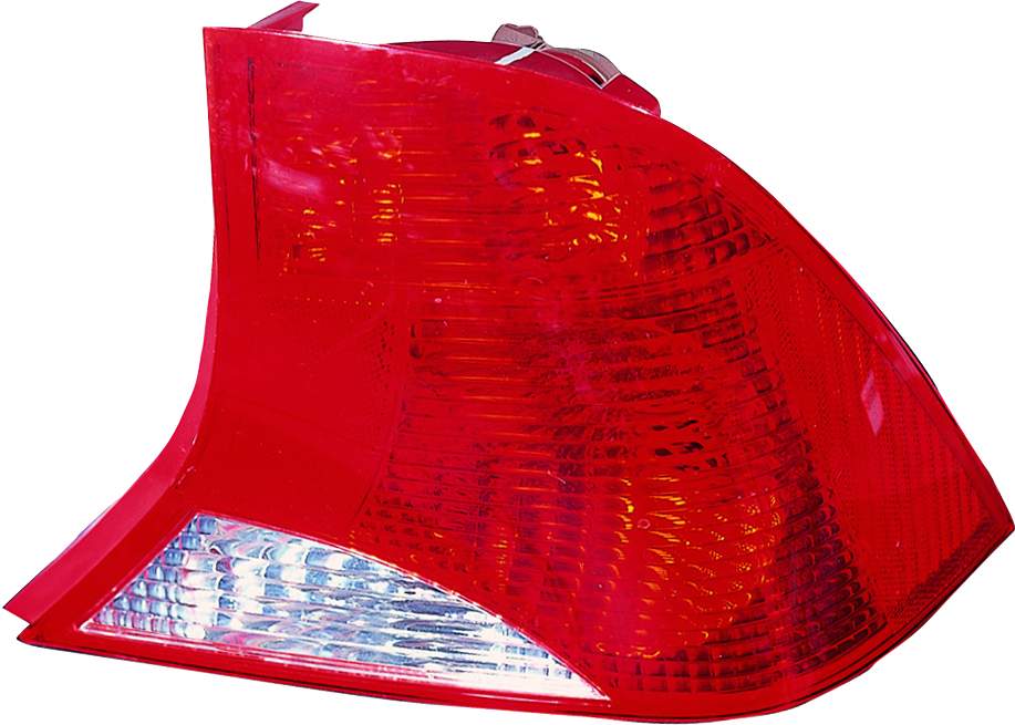 2003-2004 Ford Focus Tail Lamp Passenger Side With Black Housing Sdn , FO2801198. OEM-quality exterior component.