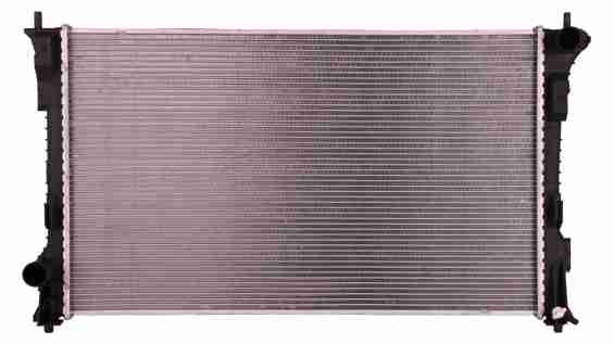 2013-2015 Ford Explorer Police Interceptor Radiator , FO3010325. Installed view for reference.