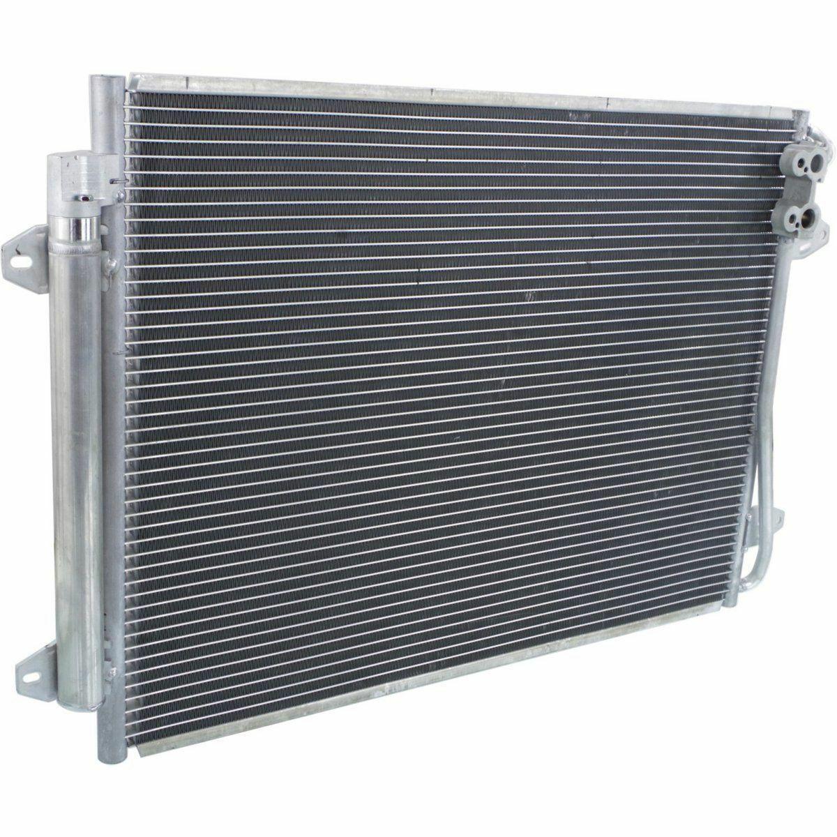 2015-2018 Ford Focus Condenser , FO3030251. Side view of the replacement part.