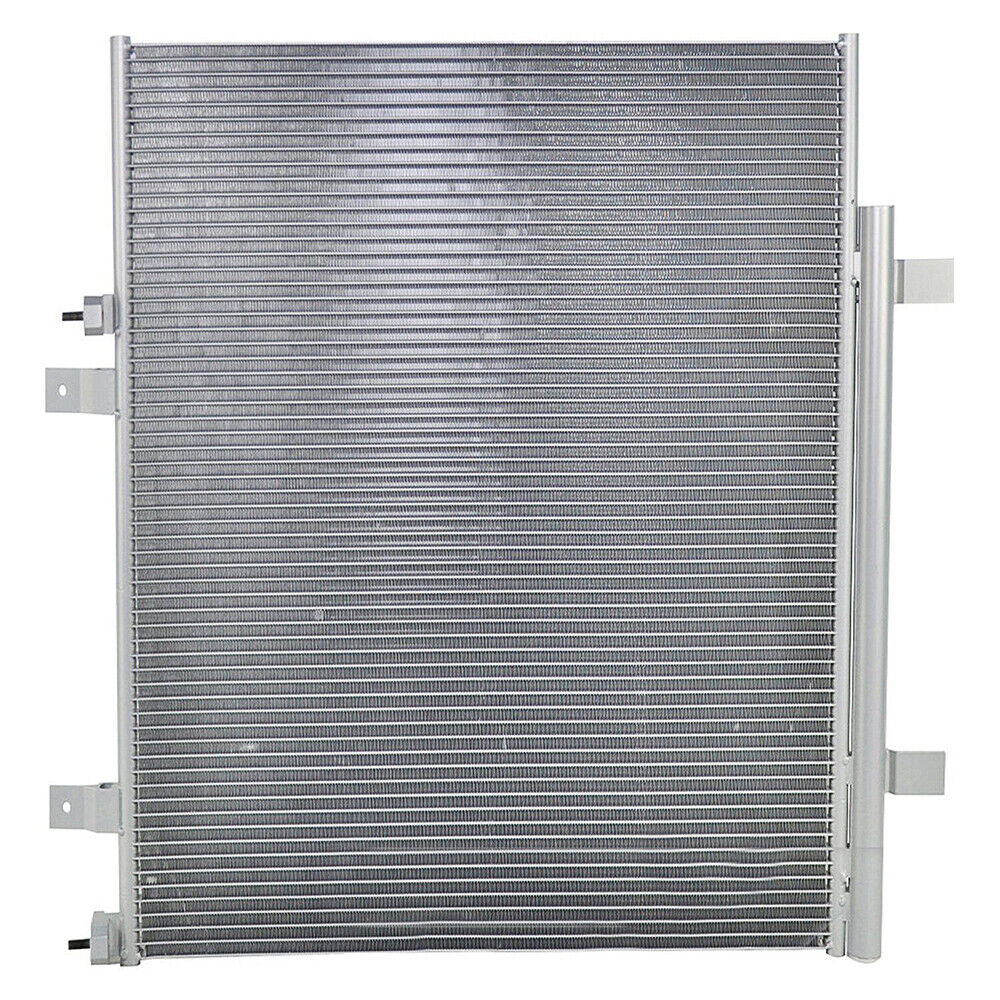 2020-2022 Ford F450 Superduty Condenser , FO3030280. Side view of the replacement part.
