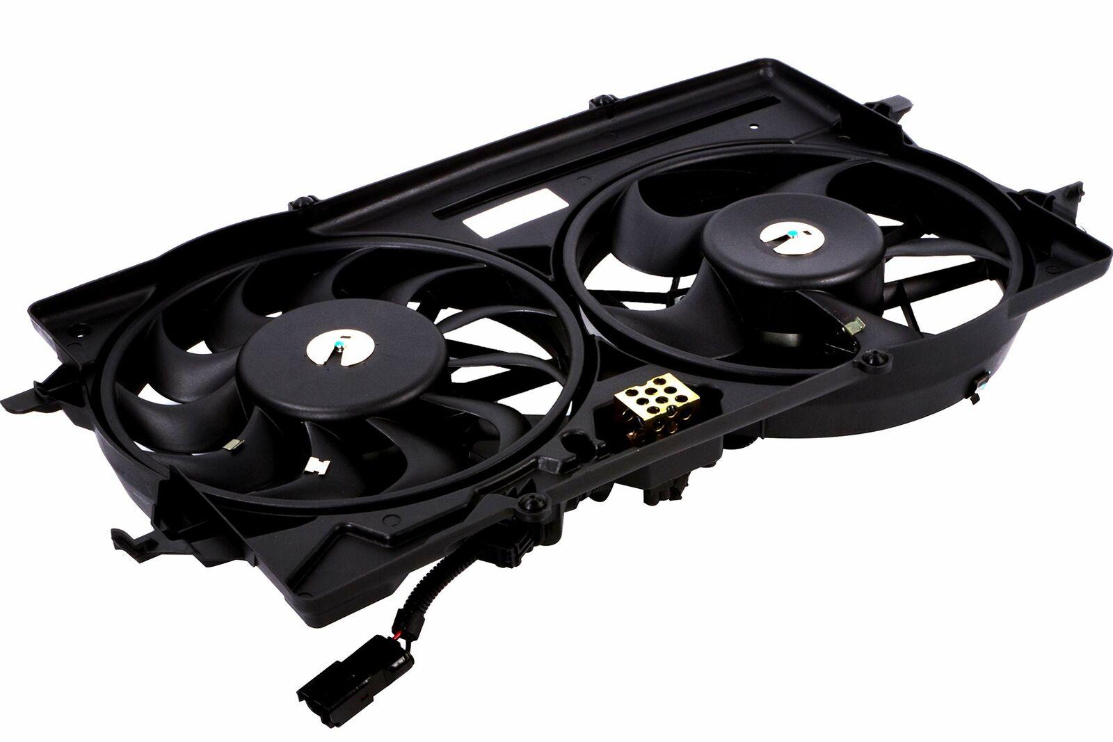 2001-2002 Ford Focus Cooling Fan Assembly Dual Plug , FO3115119. High-strength and long-lasting.
