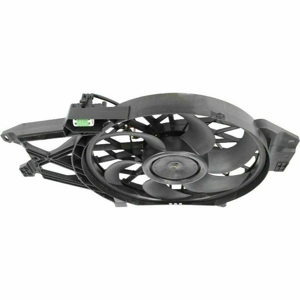 2001-2004 Ford Mustang Radiator Fan Assy , FO3115120. Professional-grade auto body part.