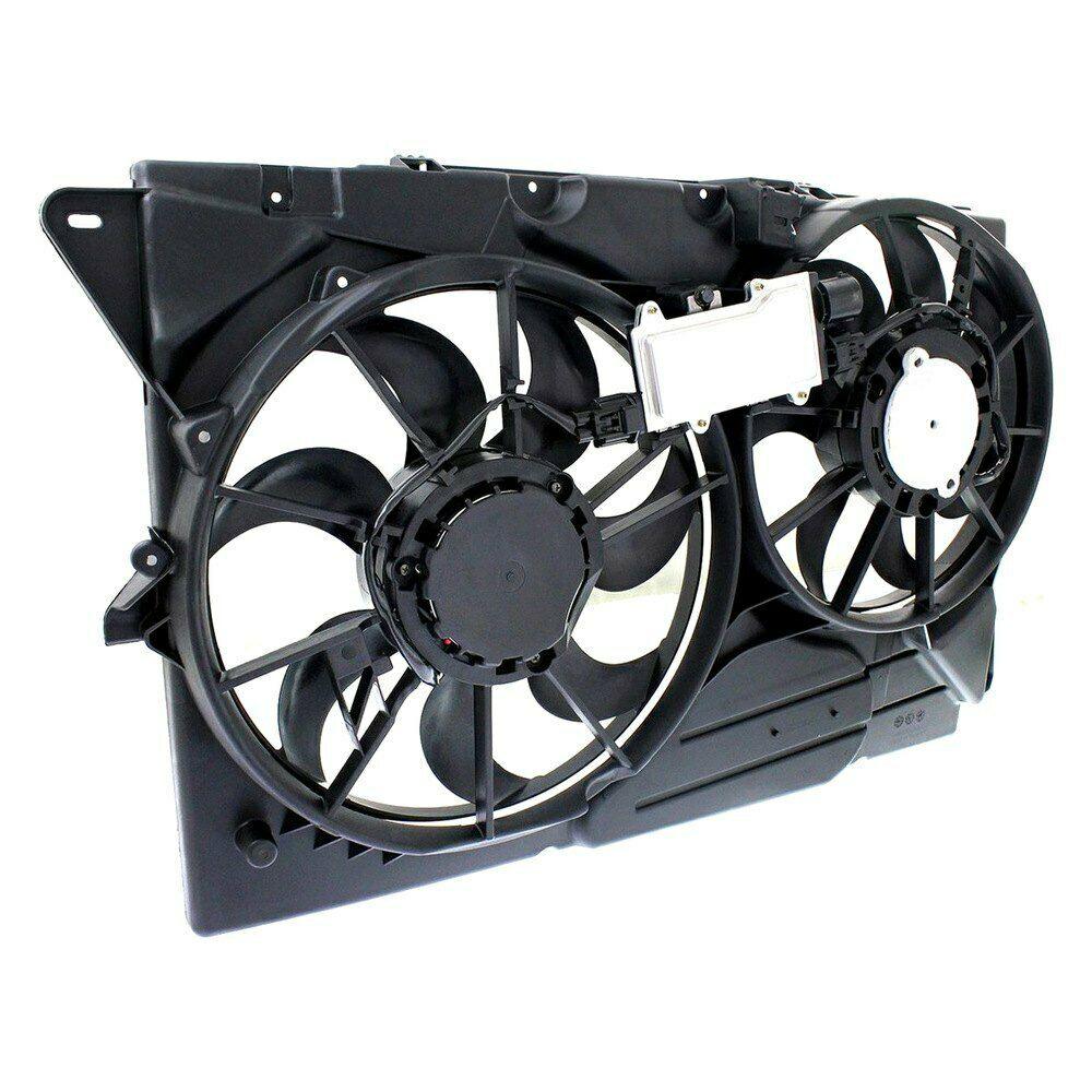 2011-2012 Ford Explorer Cooling Fan Assy 3.5L/2.1 , FO3115187. Tested for reliable performance.