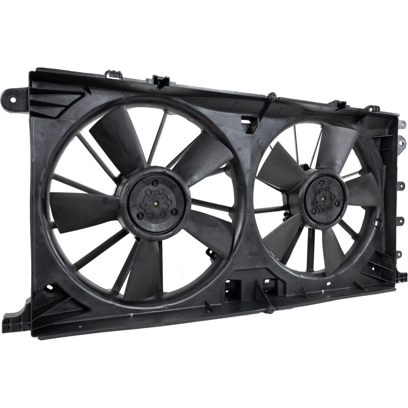 2018-2021 Ford Expedition Max Radiator Condenser Fan Assy , FO3115224. Designed for OEM alignment.