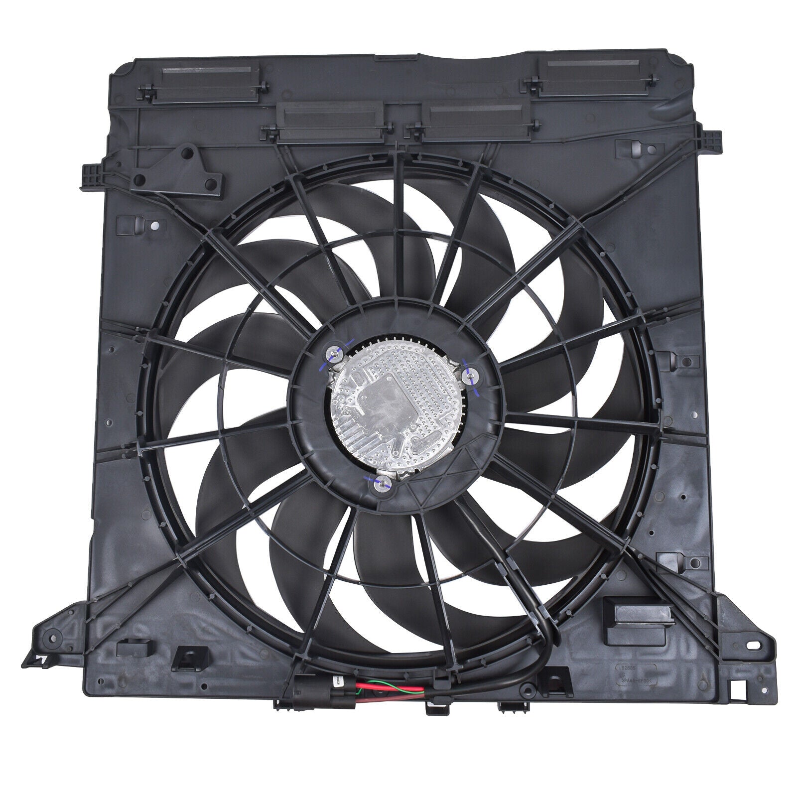 2020-2023 Ford Explorer Cooling Fan Assy 2.3L L4/3.0L V6 , FO3115232. Replacement part ready for install.