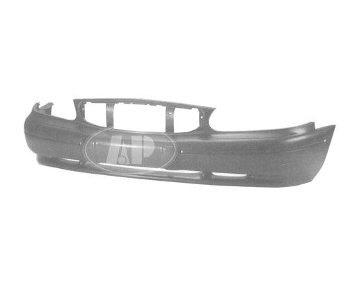 1997-2003 Buick Century Front Bumper Primed , GM1000543. Exact fit for vehicle restoration.