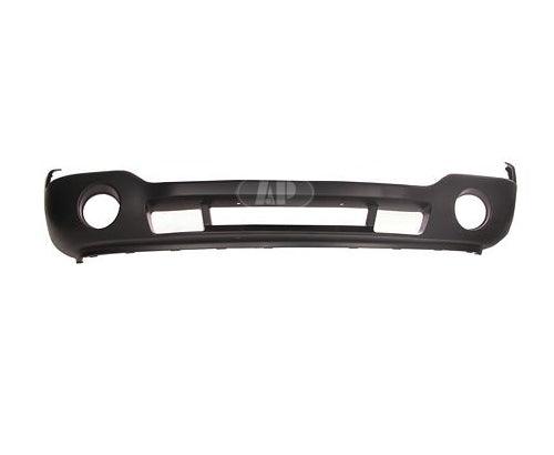 2007 Gmc Sierra Classic Front Lower Bumper With Fog Lamp Hole Primed , GM1000684. OEM-style replacement.