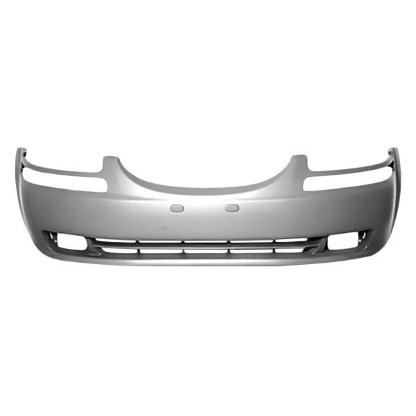 2005-2006 Pontiac Wave Sedan Front Bumper Primed , GM1000720. Side view of the replacement part.