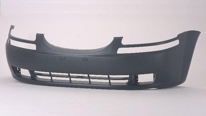 2004-2006 Chevrolet Aveo Sedan Front Bumper Primed , GM1000728. Precision fitment for collision repair.