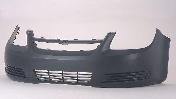 2005-2010 Chevrolet Cobalt Front Bumper Base-Ls-Lt Models Primed Without Fog , GM1000733. Angle view for visual reference.