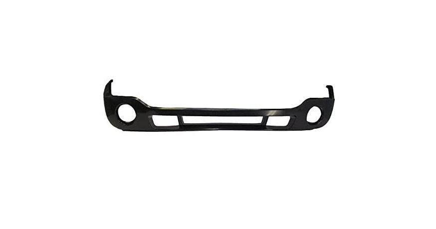 2005-2007 Gmc Sierra Hybrid Front Lower Bumper Matte-Black With Fog Lamp Hole , GM1000800. Durable and impact-resistant.
