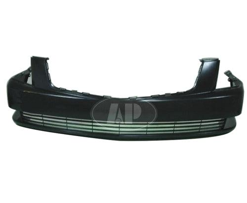 2006-2011 Cadillac DTS Front Bumper Without Sensor Hole Primed , GM1000814. Exact fit for vehicle restoration.
