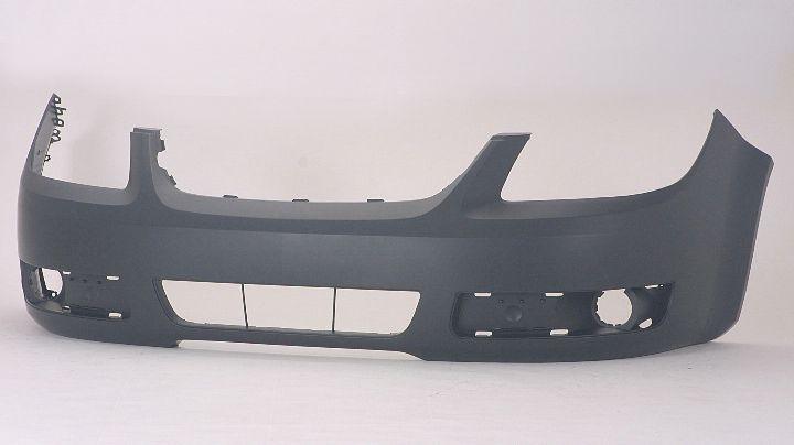 2005-2010 Chevrolet Cobalt Front Bumper Primed With Fog Lamp Hole Lt Model , GM1000826. High-quality aftermarket part.