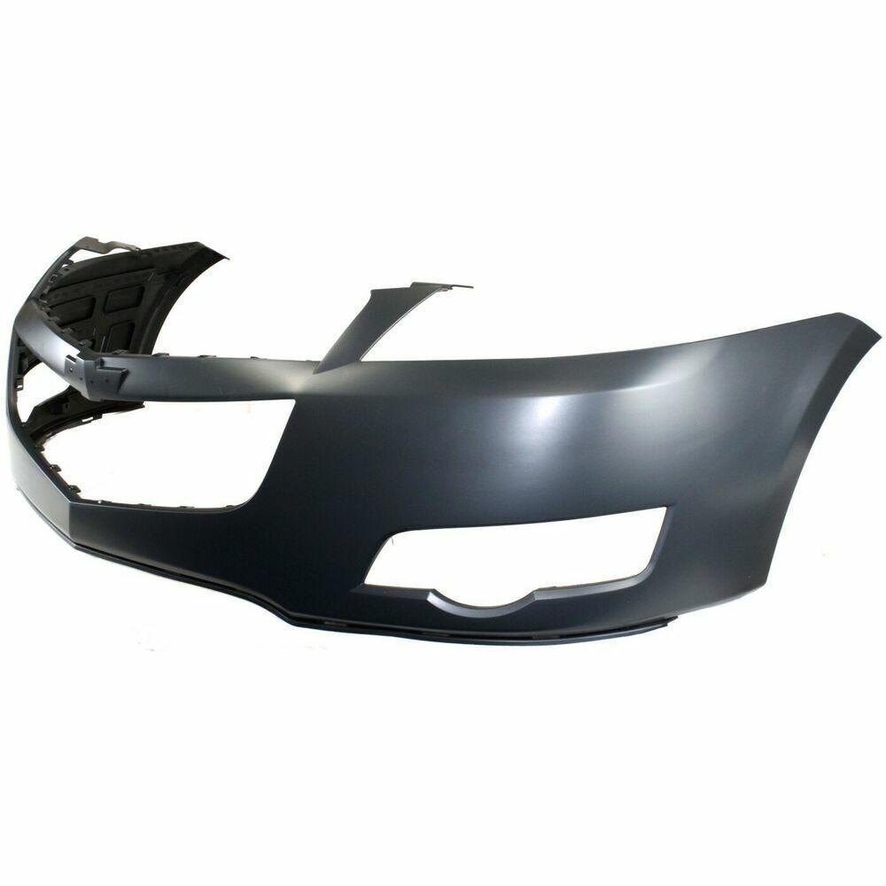 2009-2012 Chevrolet Traverse Bumper Front Primed Upper , GM1000897. Angle view for visual reference.