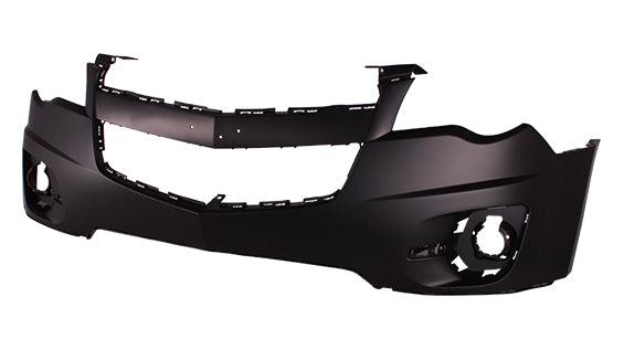 2010-2015 Chevrolet Equinox Front Upper Bumper Primed , GM1000907. Designed for OEM alignment.