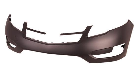 2011-2015 Chevrolet Volt Front Bumper Primed Without Park Assist , GM1000926. Exact fit for vehicle restoration.