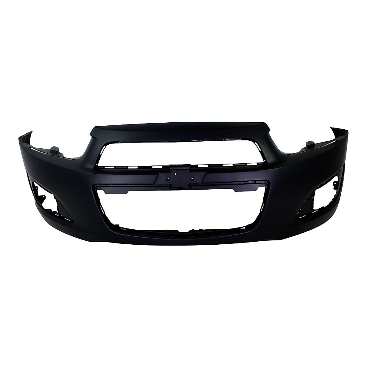 2012-2016 Chevrolet Sonic Sedan Front Bumper Fr, gm1000928. Front view.