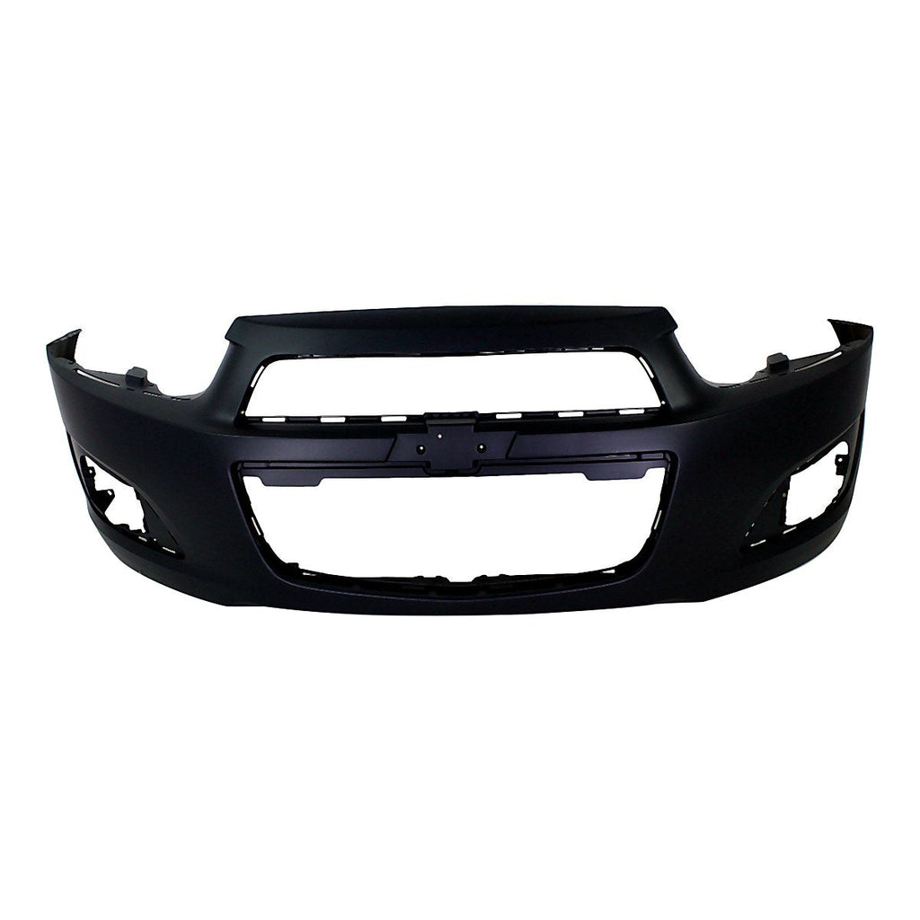 2012-2016 Chevrolet Sonic Hatchback Front Bumper Fr, gm1000928. Front view.