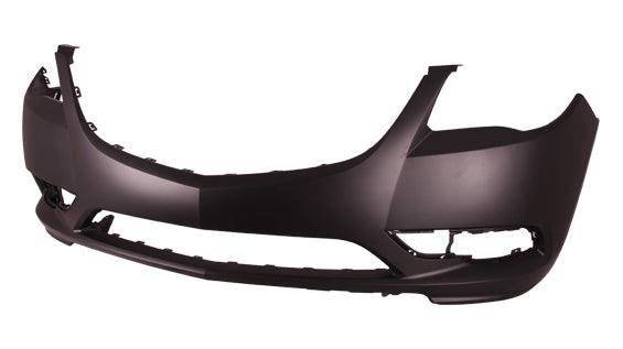 2013-2017 Buick Enclave Front Bumper Primed Without Park Assist Sensor Holes , GM1000944. High-strength and long-lasting.
