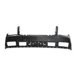 2015-2020 Chevrolet Tahoe Front Bumper Primed With Sensor Without Off-Road , GM1000974. Direct fit for easy installation.
