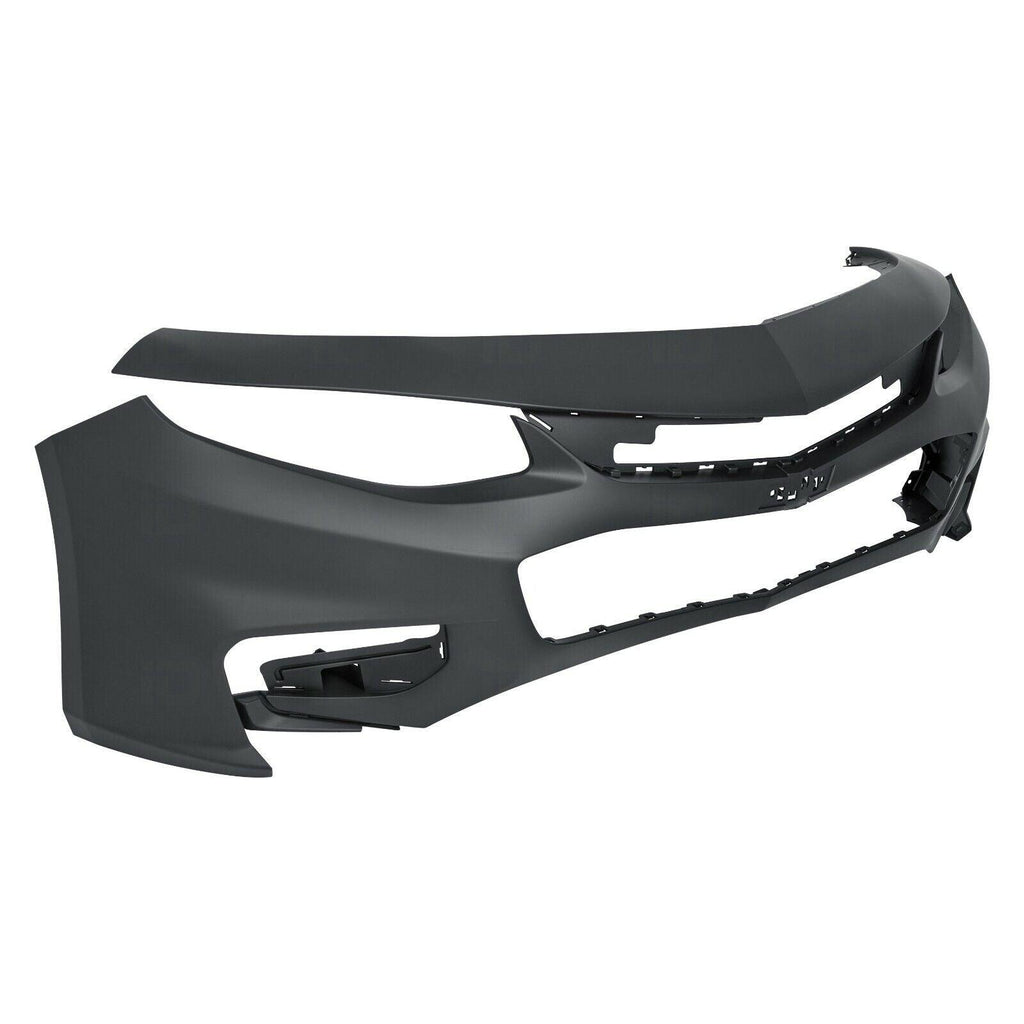 2016-2018 Chevrolet Malibu Front Bumper , GM1000998. Installed view for reference.