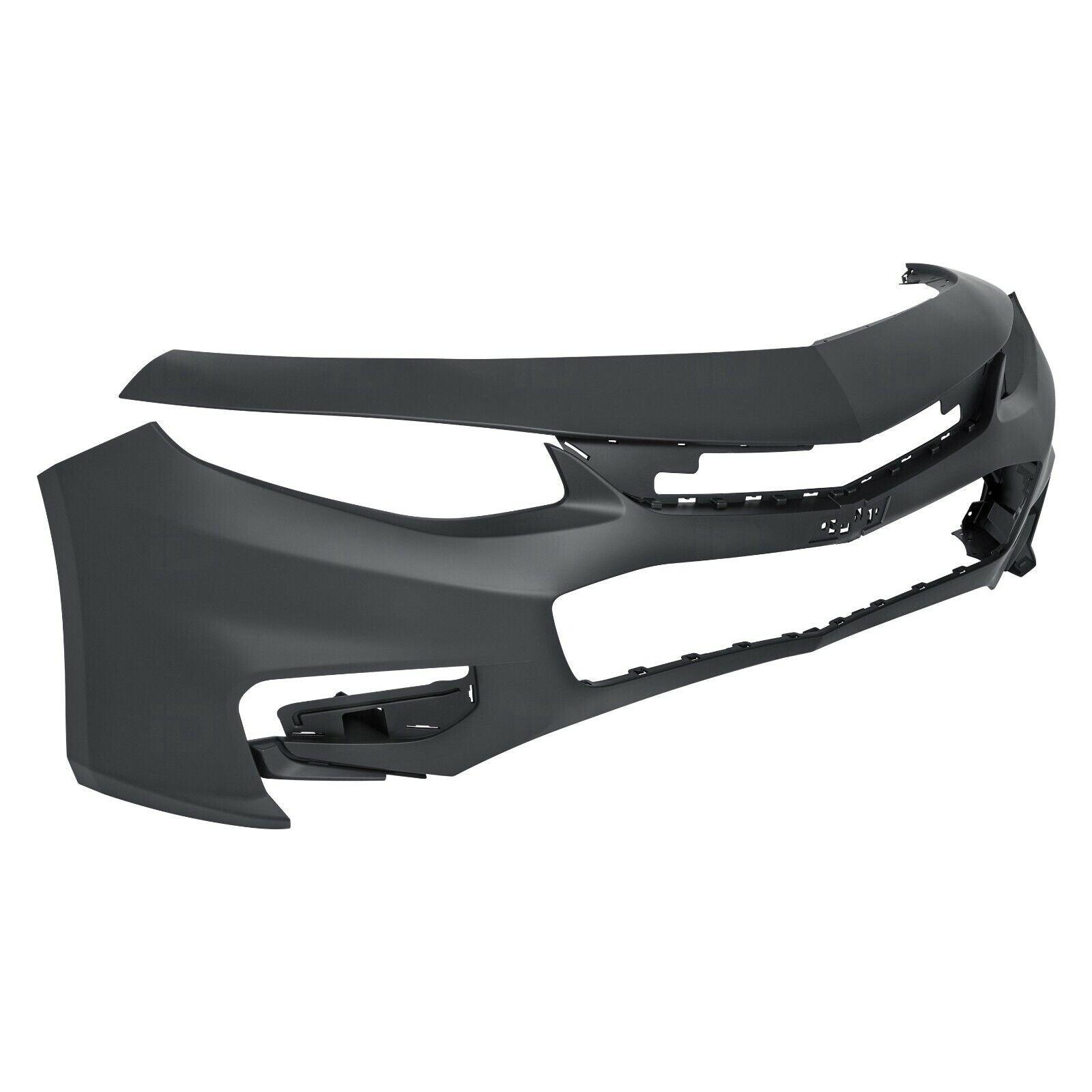 2016-2018 Chevrolet Malibu Front Bumper , GM1000998. Installed view for reference.