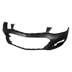 2017-2018 Chevrolet Cruze Hatchback Front Bumper Primed Without Sensor With Rs Pkg , GM1000A02. Factory-style replacement part.