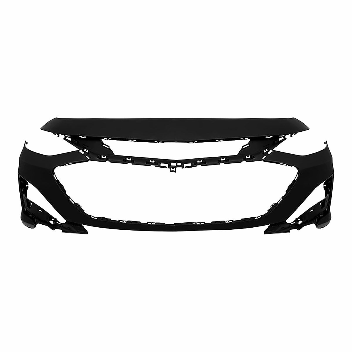 2019-Chev Olet Malibu Hybrid Front Bumper Fr, gm1000a37. Front view.