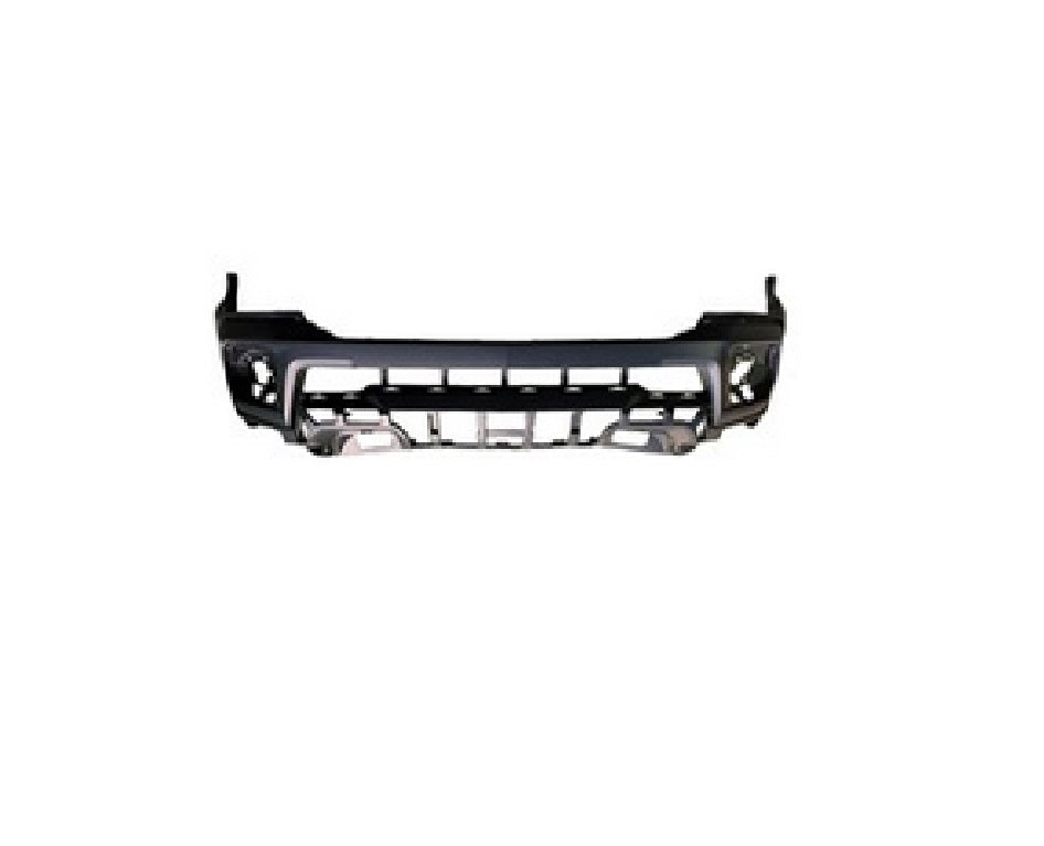 2021-2022 Chevrolet Colorado Front Bumper Primed With Tow Hook Exlcude Zr3 , GM1000A49. Side view of the replacement part.