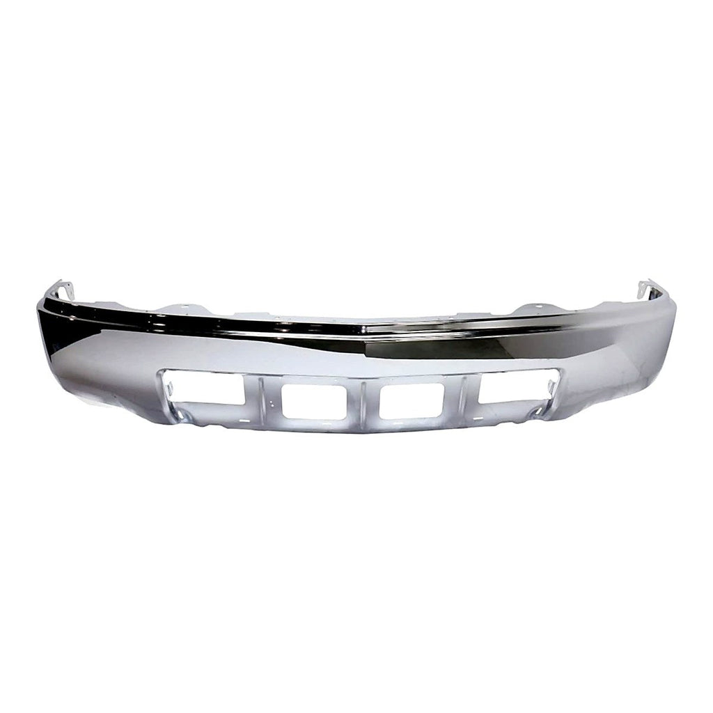 2014-2015 Chevrolet Silverado 1500 Front Bumper Face, gm1002844. Front view.
