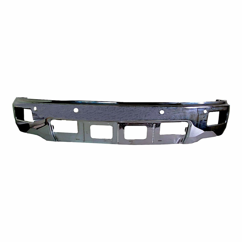2014-2015 Chevrolet Silverado 1500 Front Bumper Face, gm1002845. Front view.