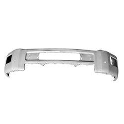 2015-2019 Chevrolet Silverado 3500 Front Bumper Face Bar , GM1002871. Factory-style replacement part.