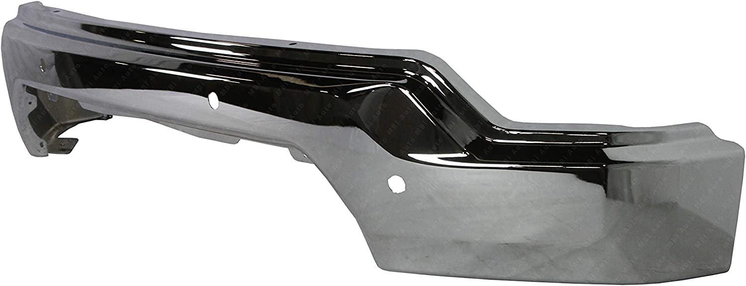 2022 Gmc Sierra 1500 Limited Front Bumper Face Bar Chrome With Sensor , GM1002878. Factory-style replacement part.