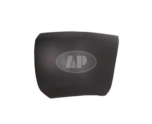 2009-2013 Chevrolet Silverado Hybrid Bumper End Front Driver Side Primed Without Fog Hole 1500/Hyb , GM1016103. Angle view for visual reference.