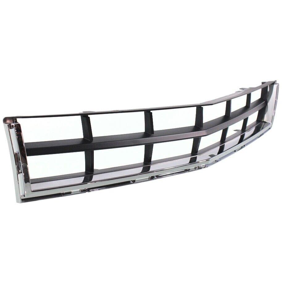 2010-2012 Cadillac SRX Grille Lower Center , GM1036129. Side view of the replacement part.
