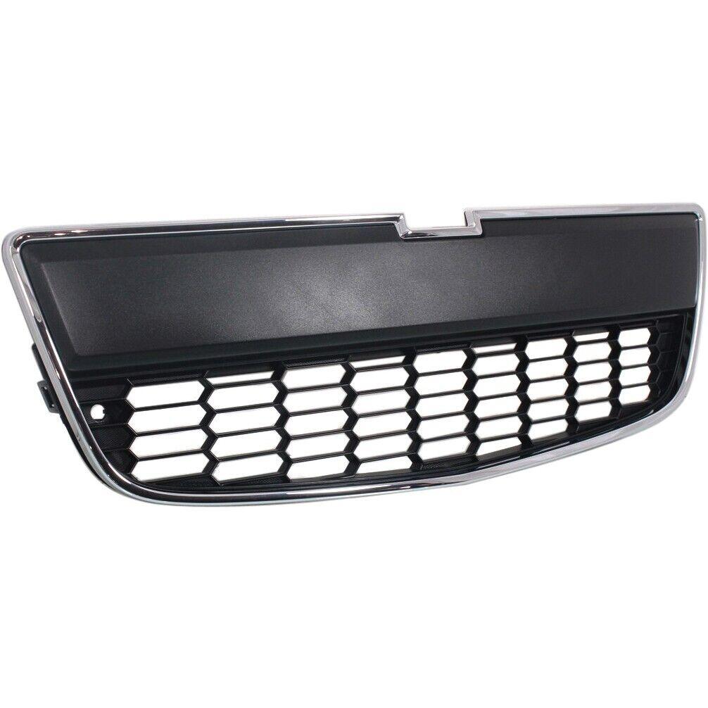 2012-2016 Chevrolet Sonic Hatchback Grille Chrome/Black Lower , GM1036139. Perfect fit and finish.