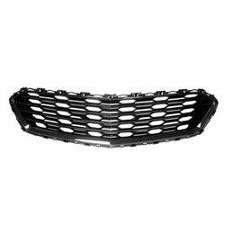 2016-2018 Chevrolet Cruze Sedan Grille Black With Chrome Without Rs Pkg Premium Model , GM1036181. OEM-style replacement.