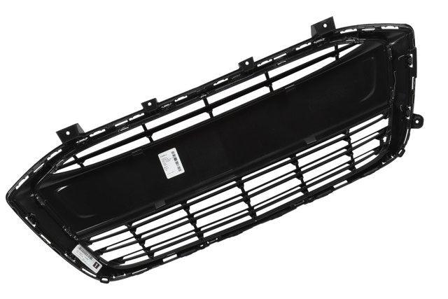 2017-2020 Chevrolet Sonic Sedan Grille Lower Matte Black With Chrome Moulding , GM1036195. OEM-style replacement.