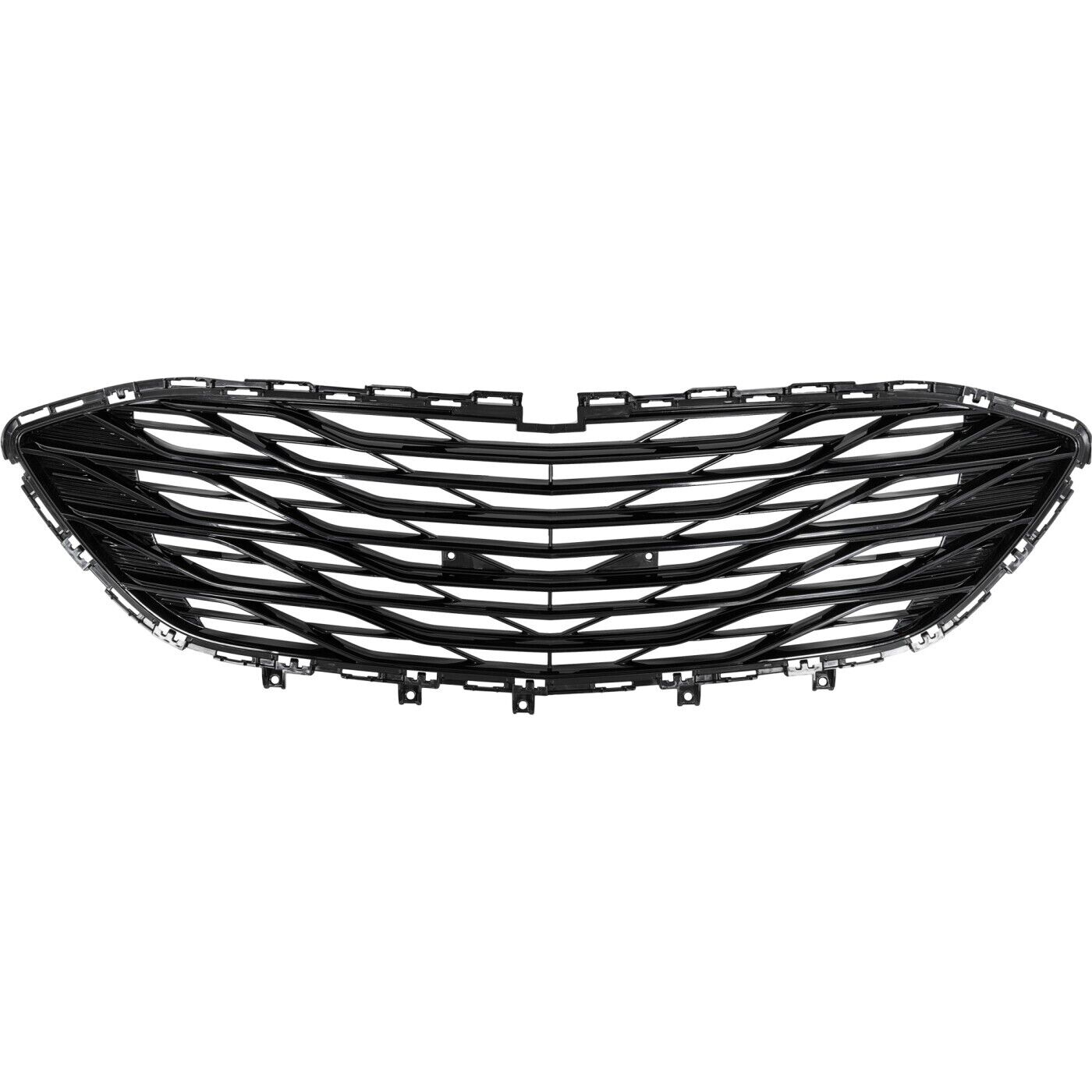 2019-2023 Chevrolet Malibu Grille Front Lower Black With Inner Molding Without Sensor , GM1036205. Angle view for visual reference.